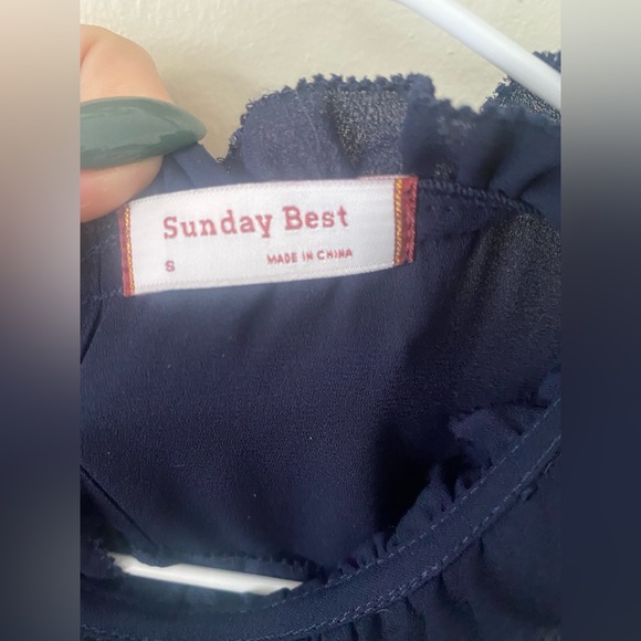 Urban Outfitters, Sunday Best Blue Dress, Size Small - Picture 2 of 2